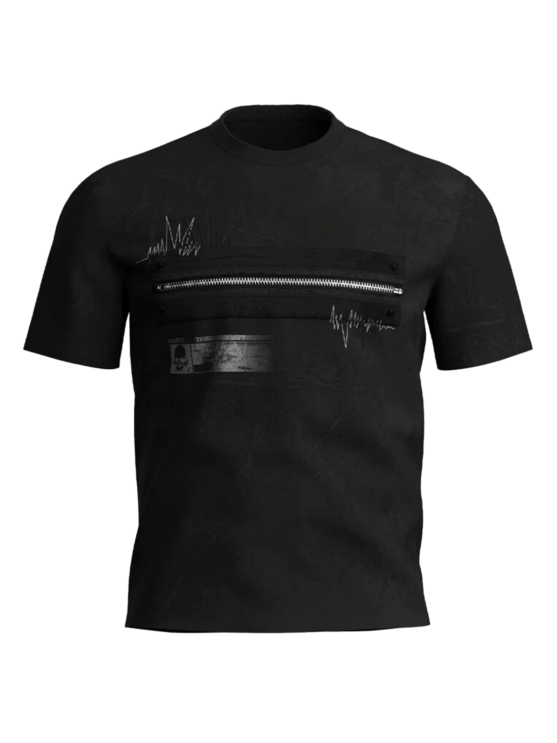 Myself Only Graphic Tee - Coal Black