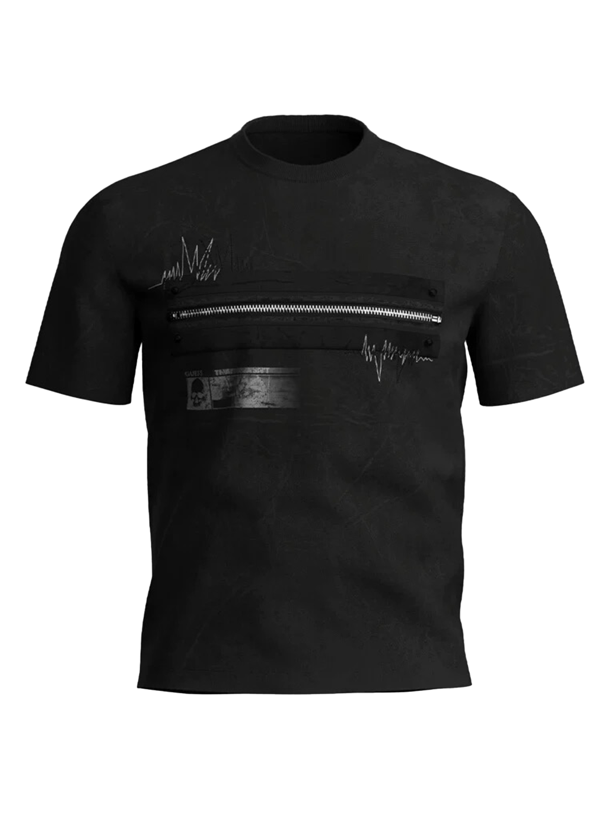 Myself Only Graphic Tee - Coal Black