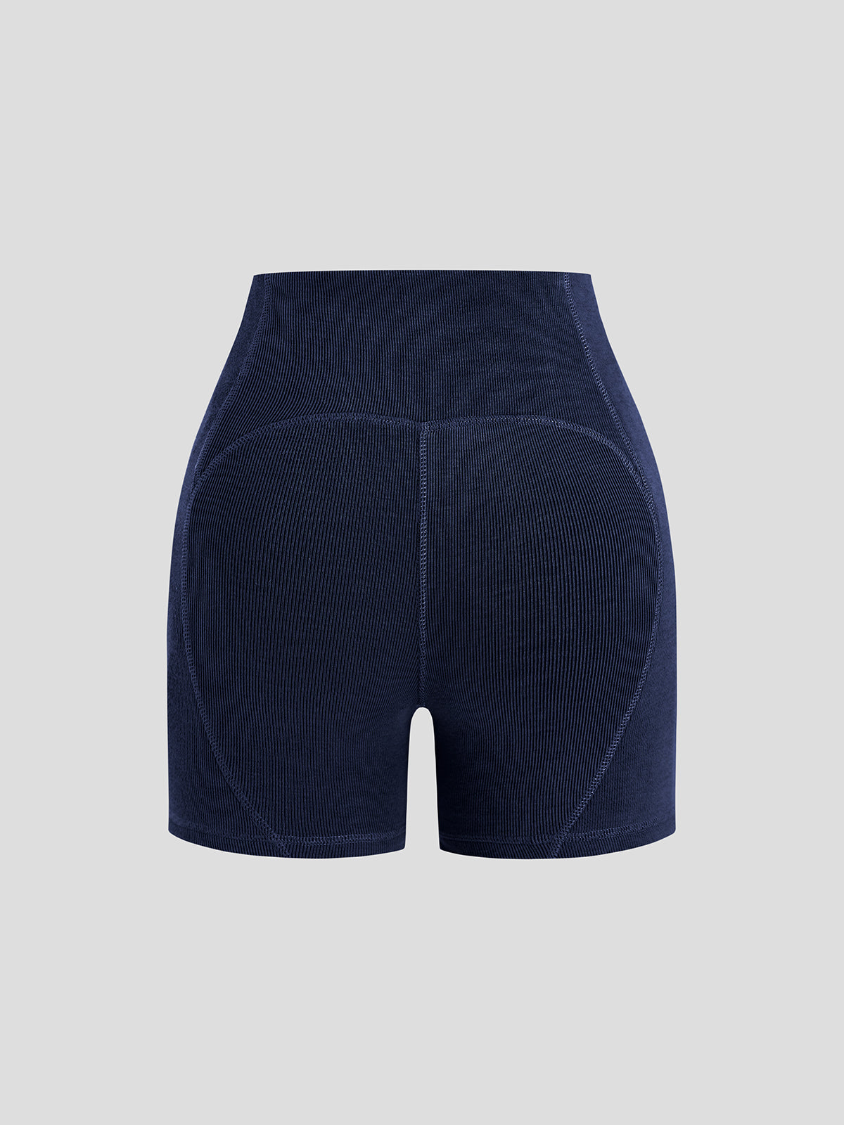 Knit Trail Yoga Shorts - Navy Shadow