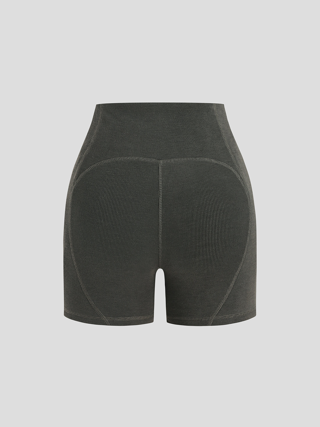 Knit Trail Yoga Shorts - Dark Green
