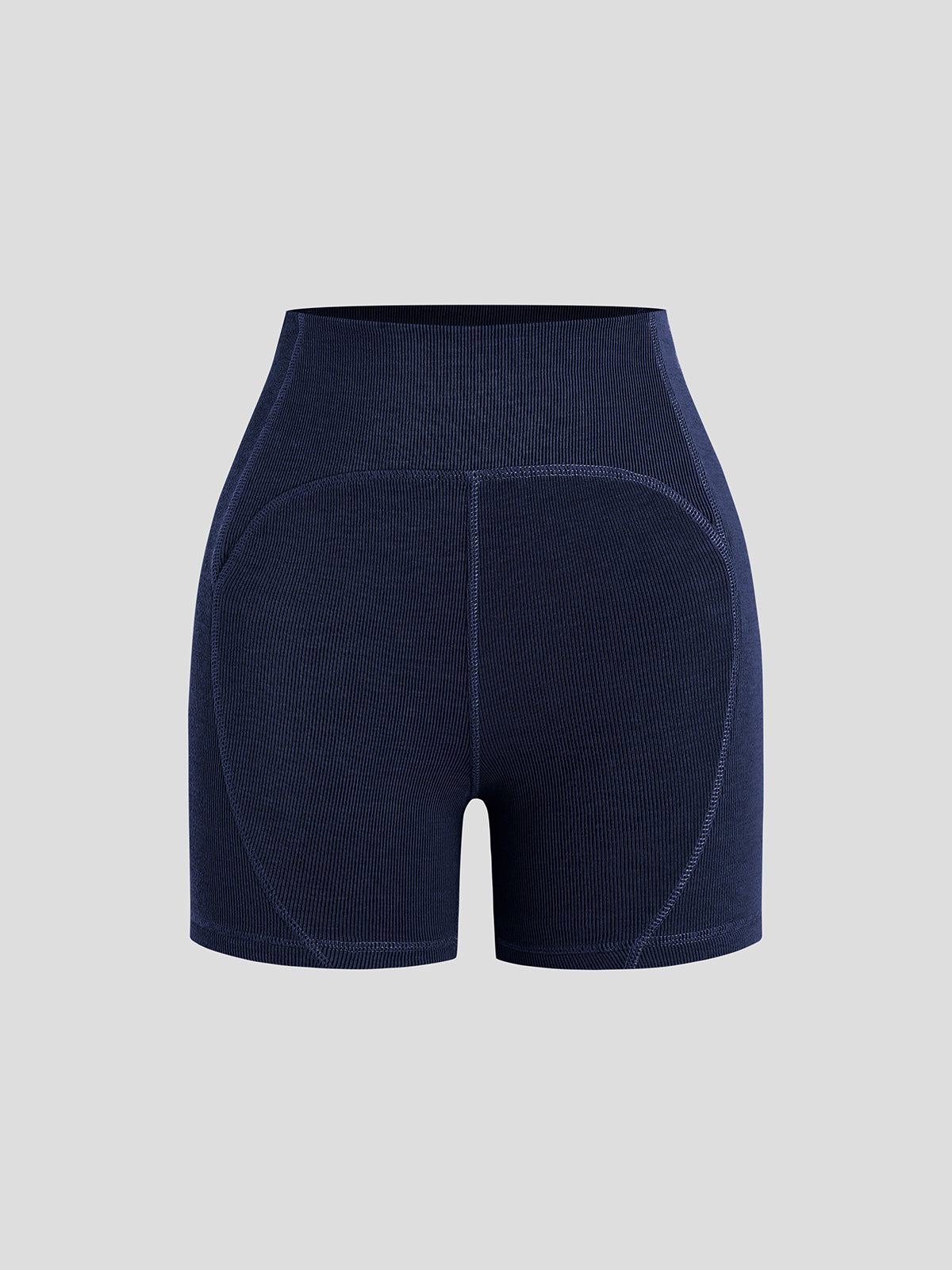 Knit Trail Yoga Shorts - Navy Shadow