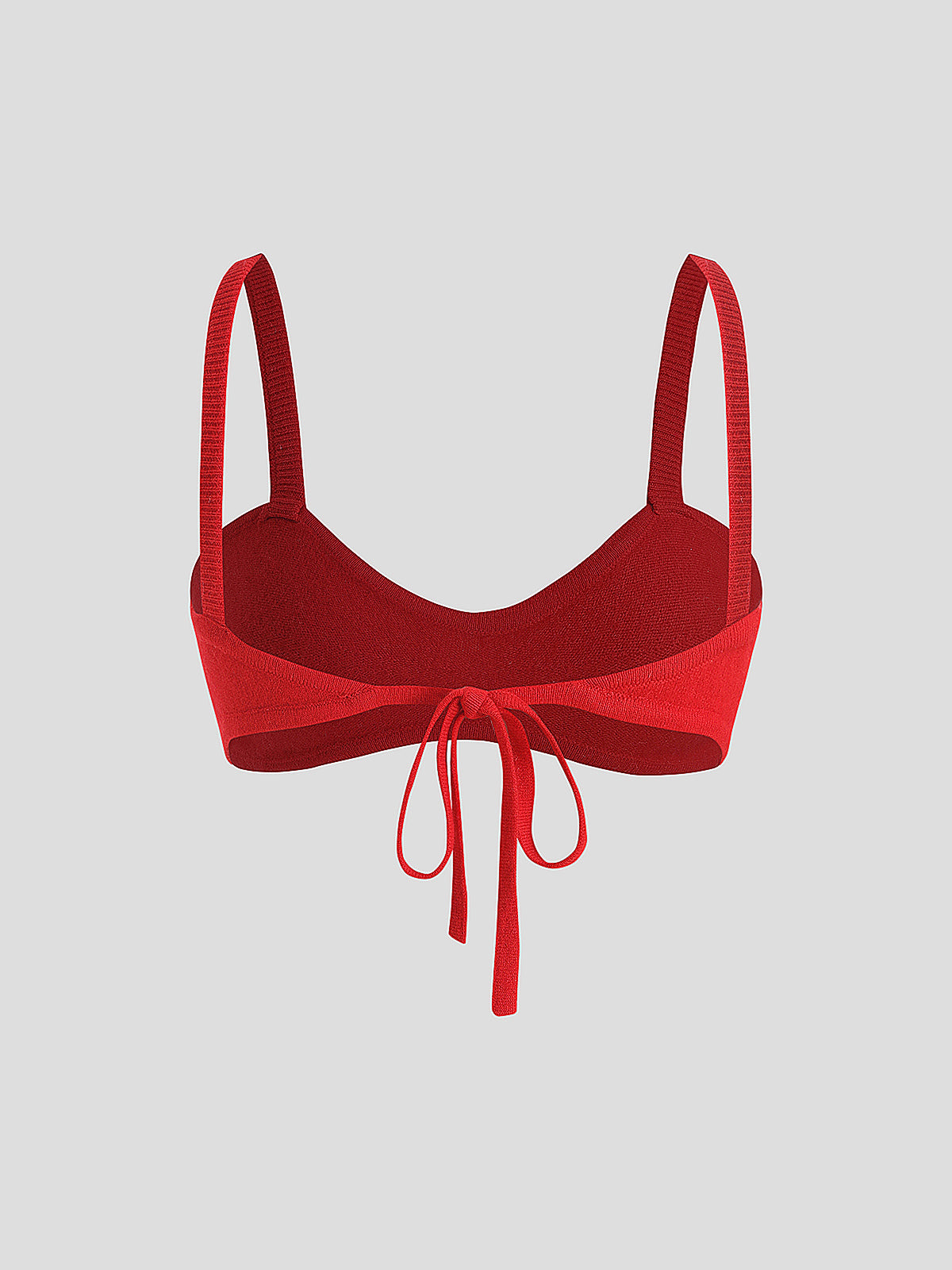 Knit Secret Set Bra - Fiery Red