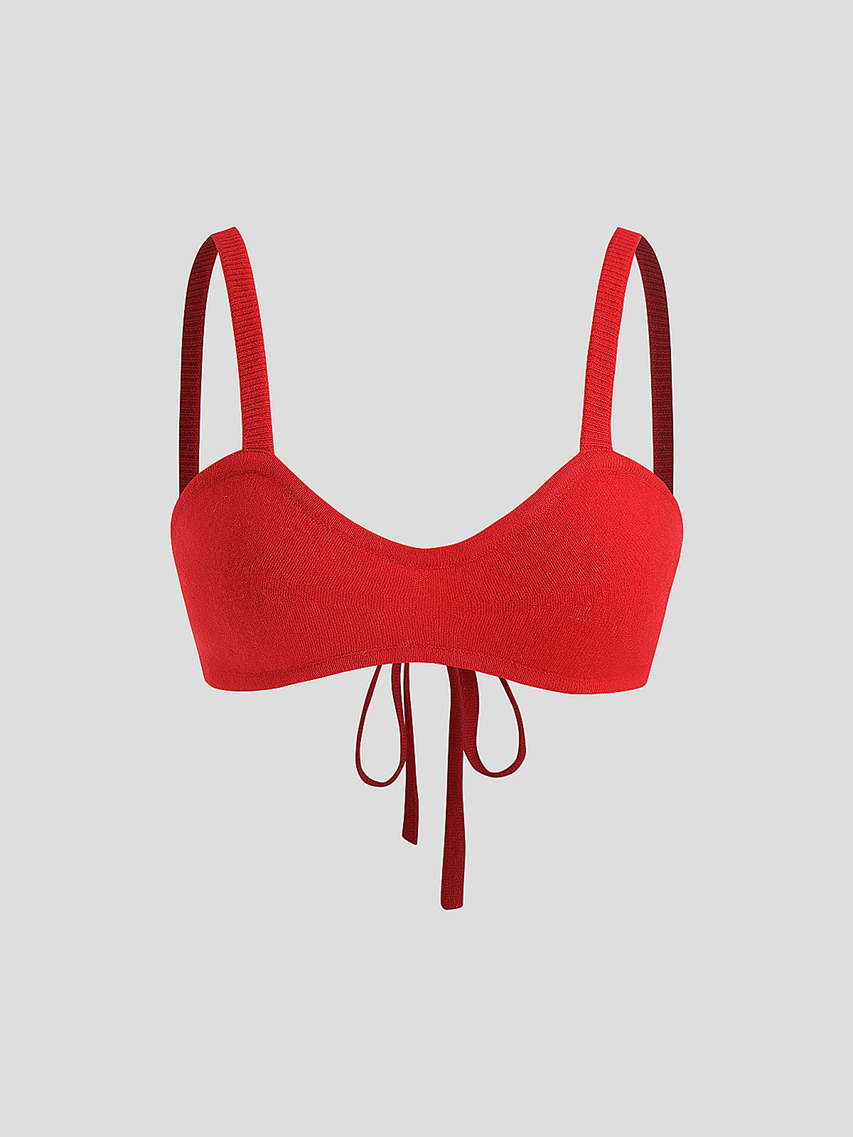 Knit Secret Set Bra - Fiery Red