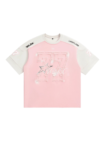 Sugar Spark Graphic Tee - Baby Pink