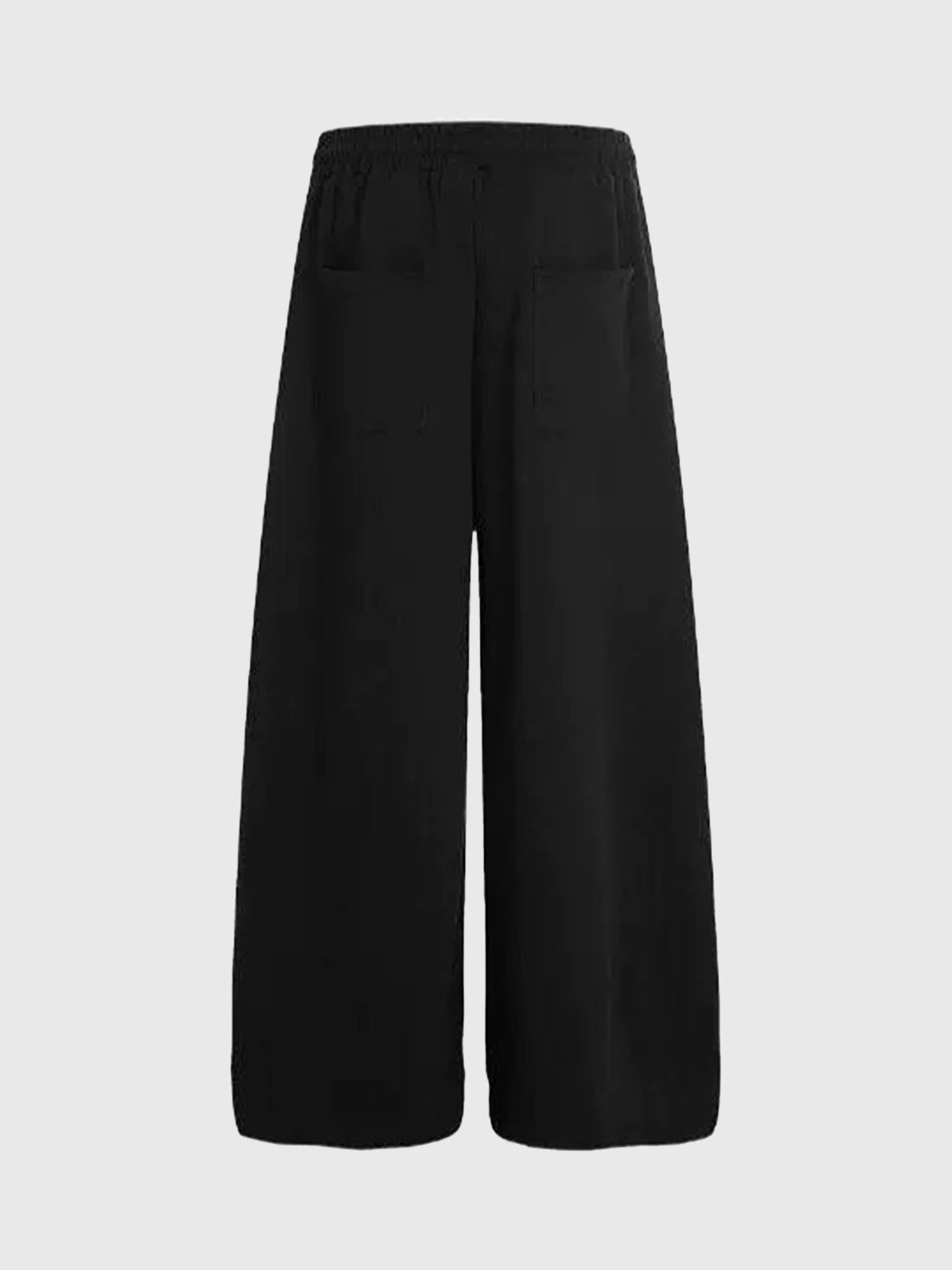 Diamond Cross Barrel Pants - Coal Black