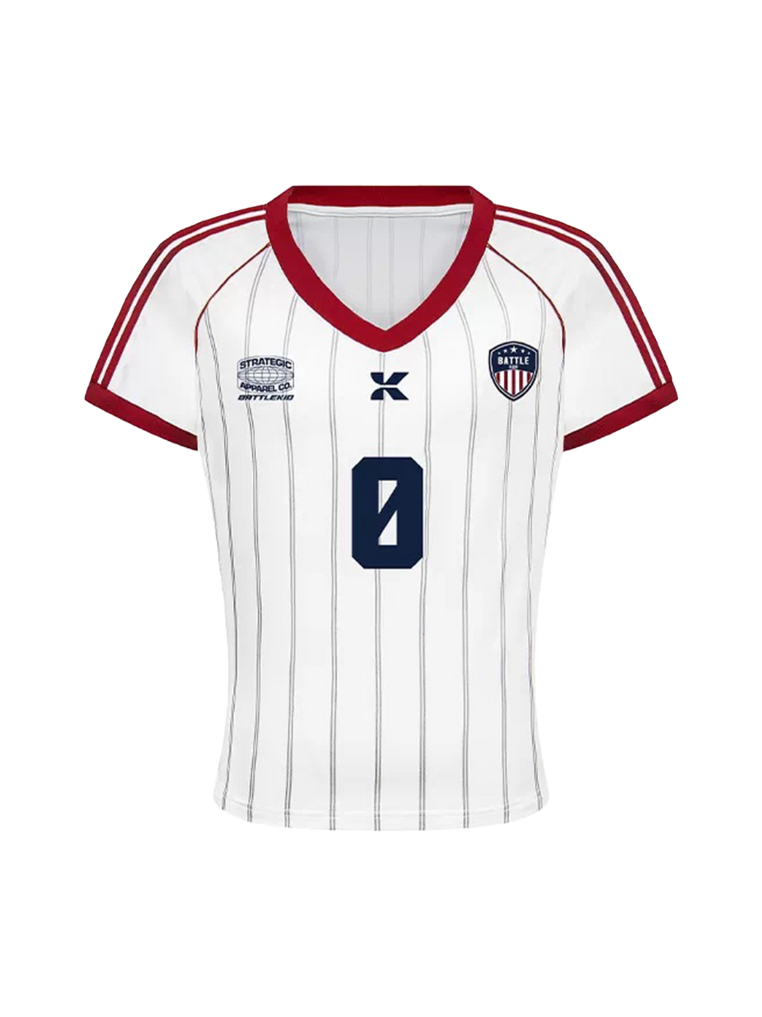 Team Eight Jersey Tee - Chalk White