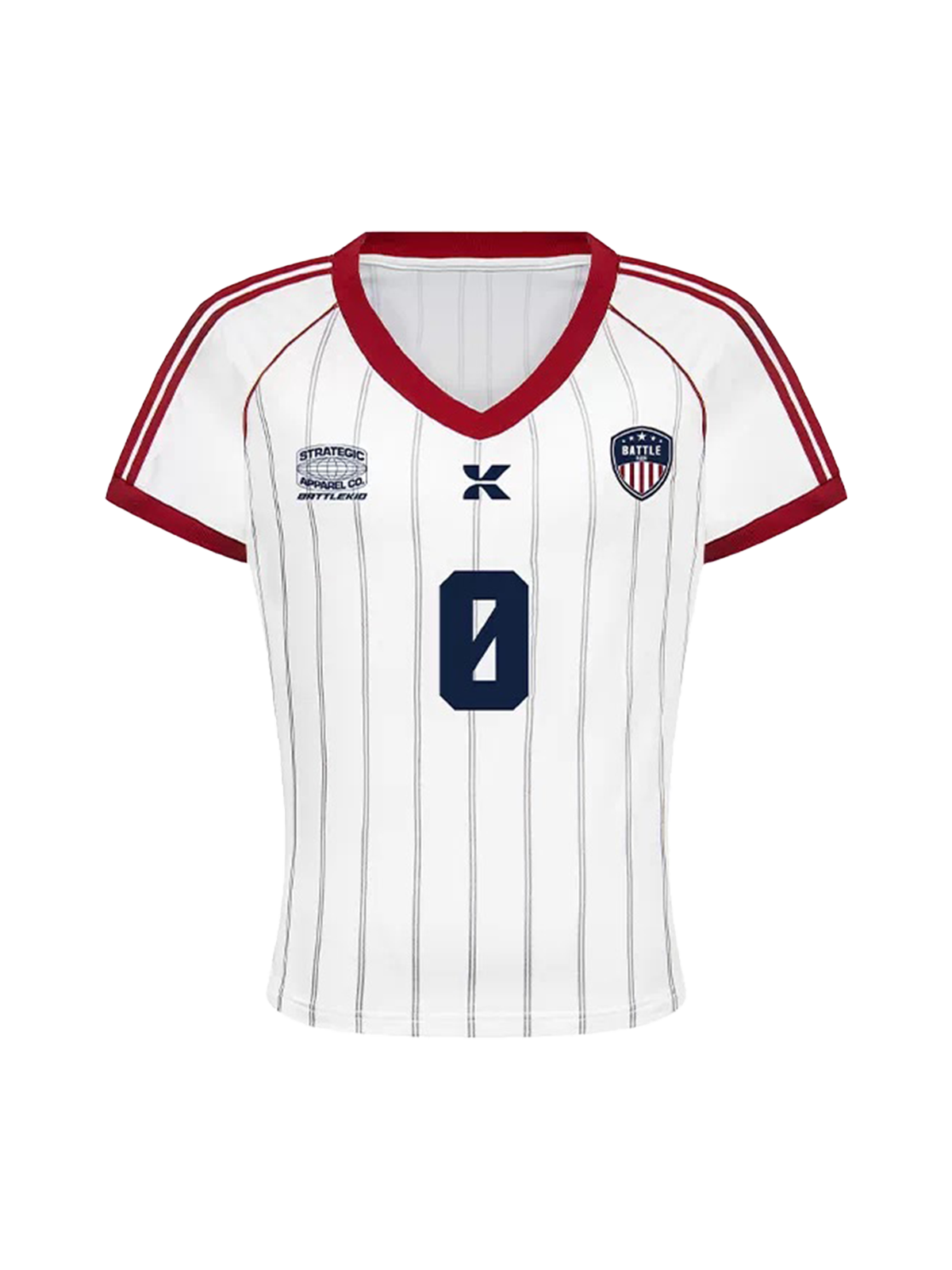 Team Eight Jersey Tee - Chalk White