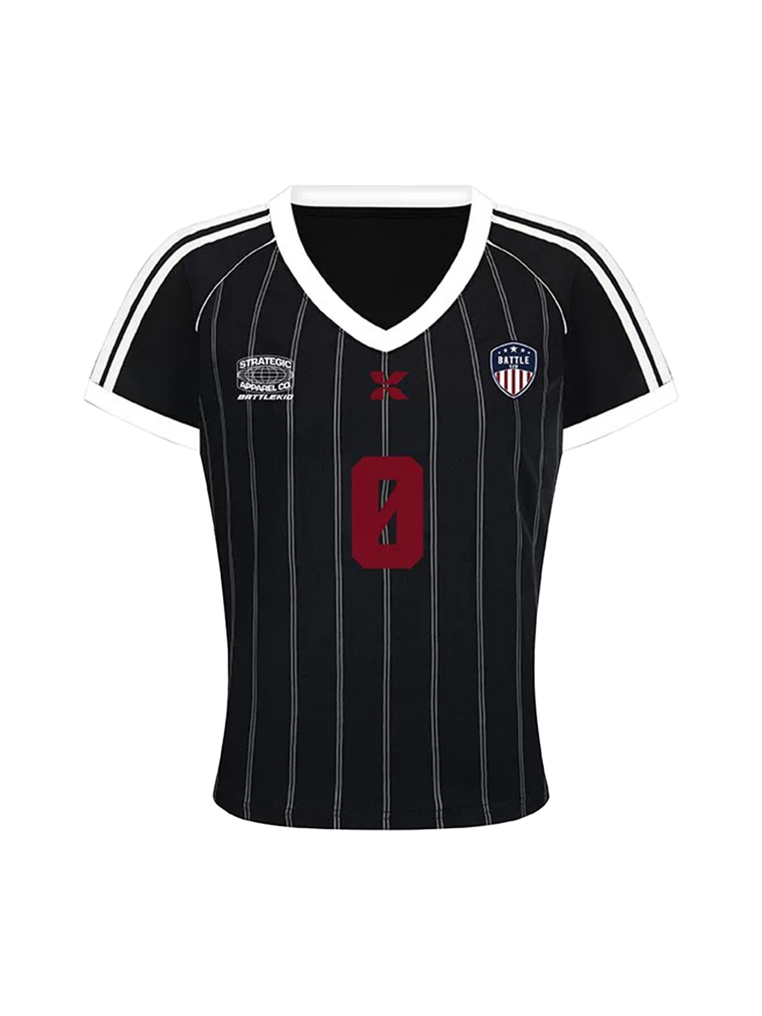 Team Eight Jersey Tee - Jet Black