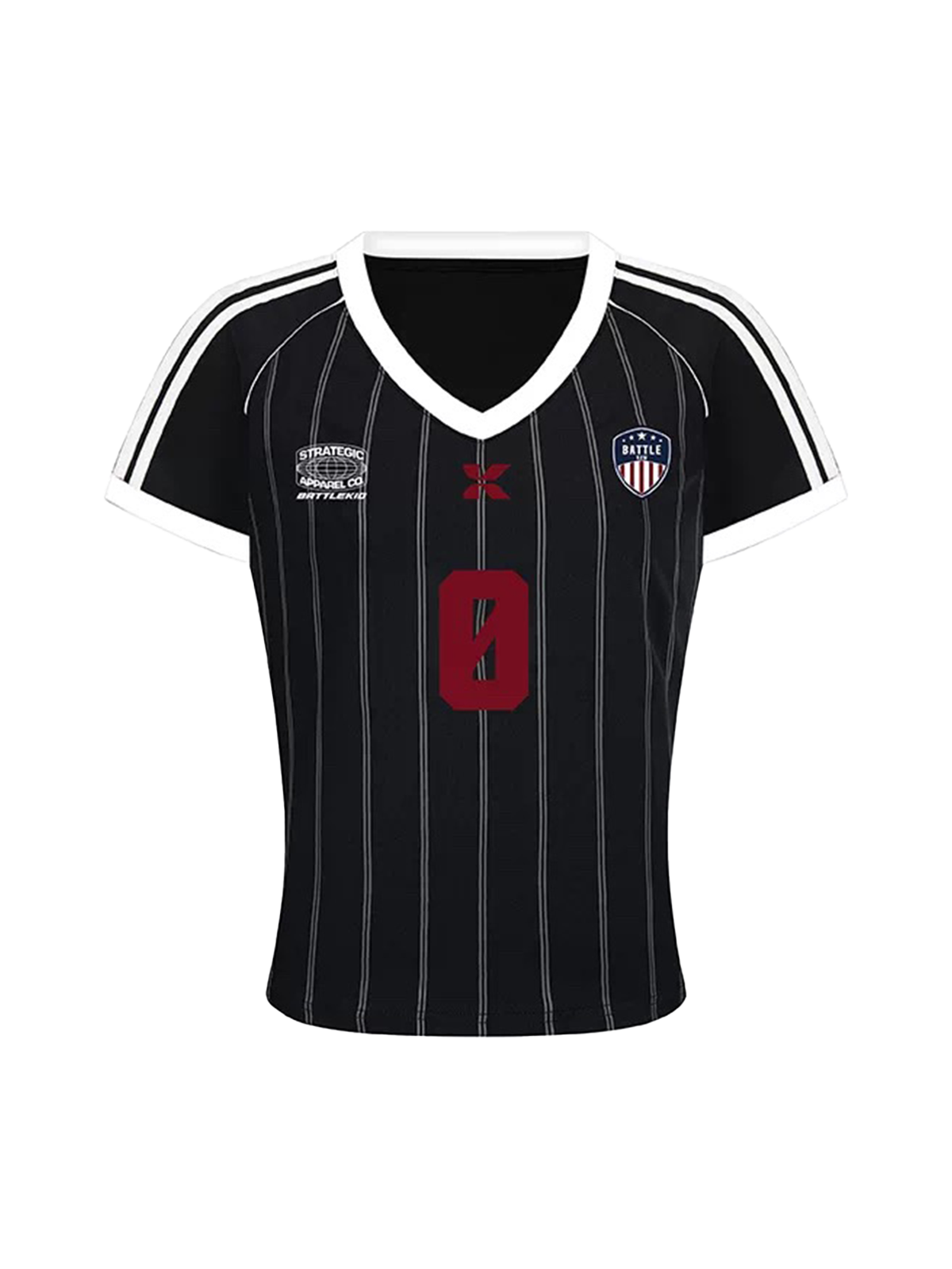 Team Eight Jersey Tee - Jet Black