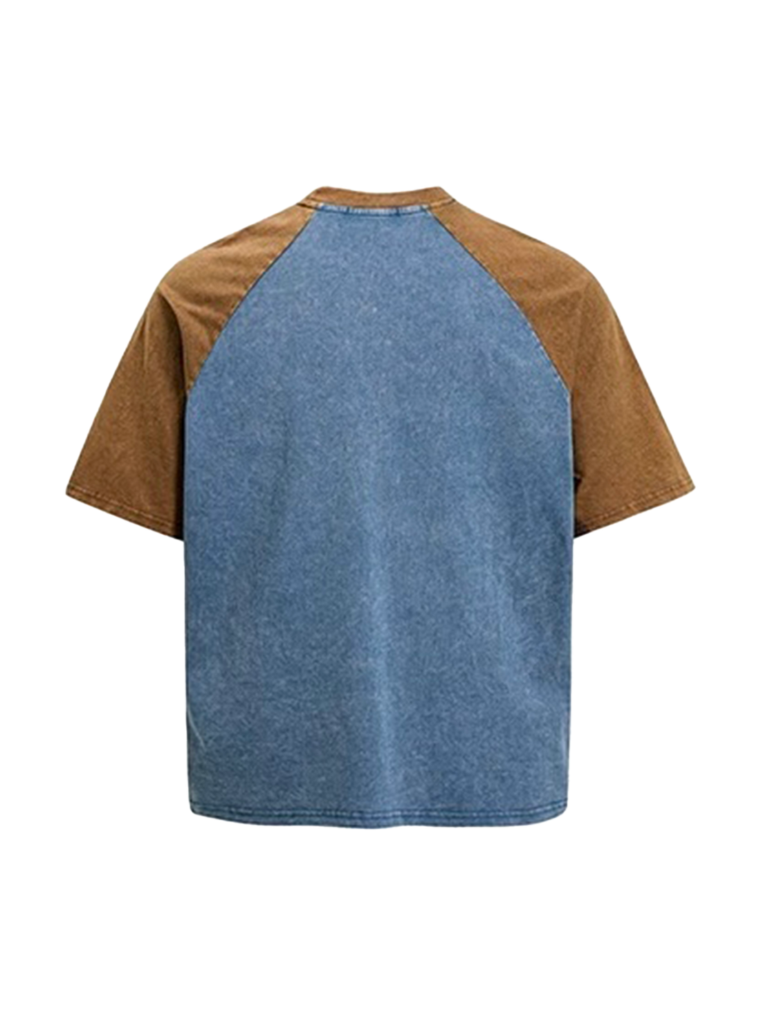 Workshop Print Raglan Tee - Dust Blue