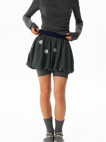Confetti Dot Tennis Skort - Scholor Grey