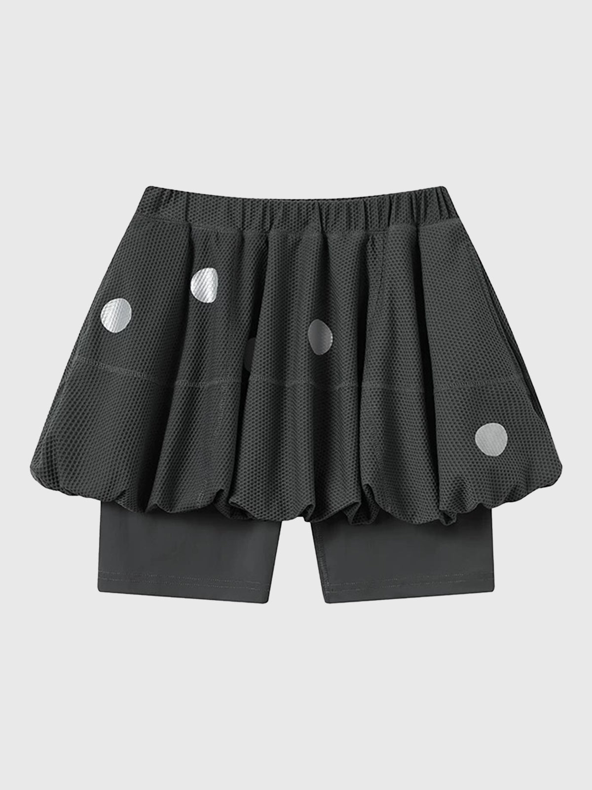 Confetti Dot Tennis Skort - Scholor Grey