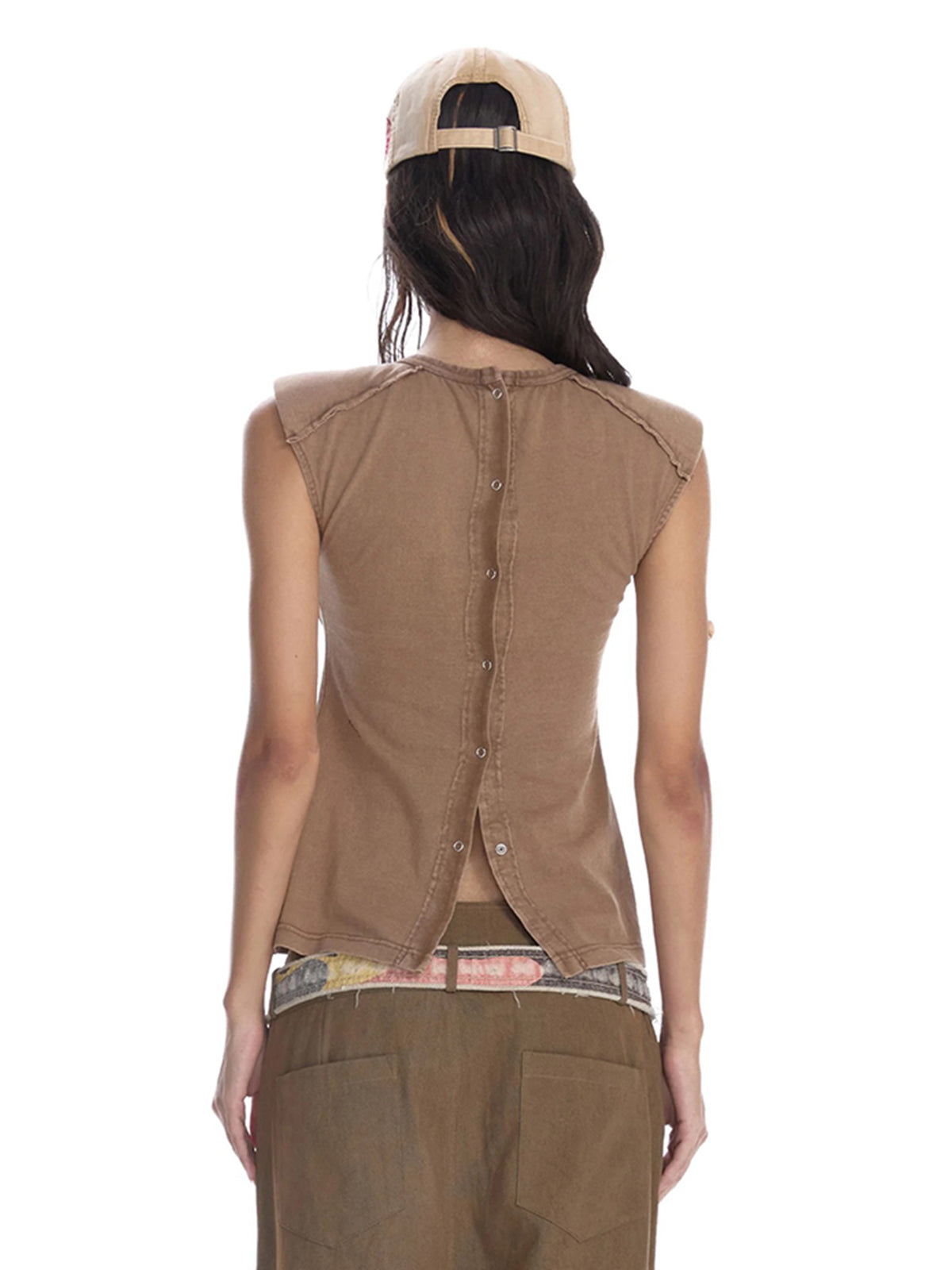 Score Board 34 Skim Tank - Mocha Brown