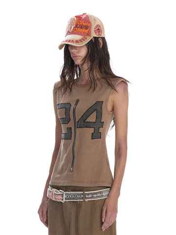 Score Board 34 Skim Tank - Mocha Brown