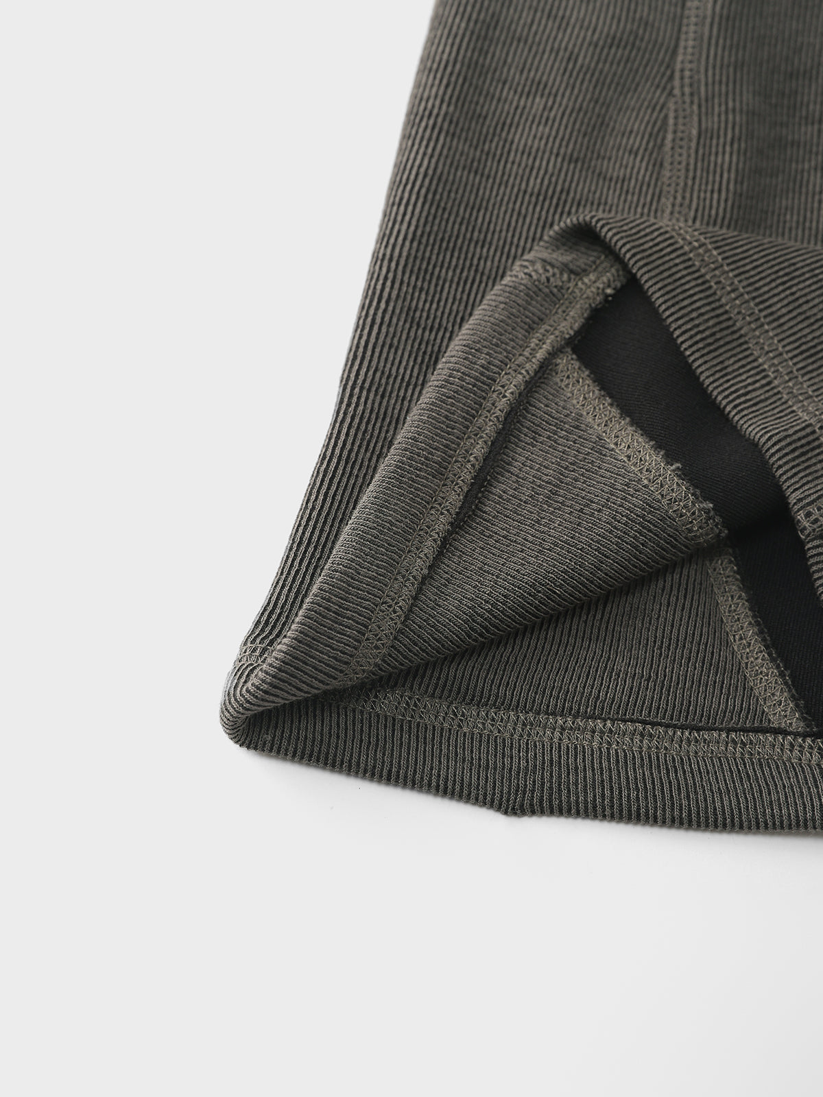 Knit Trail Yoga Shorts - Dark Green