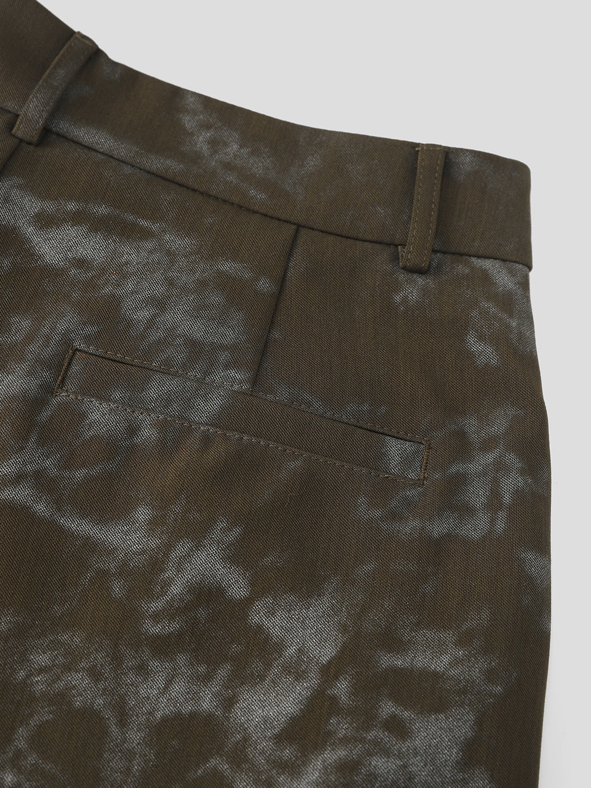 Sleek Tux Shorts - Forest Noir