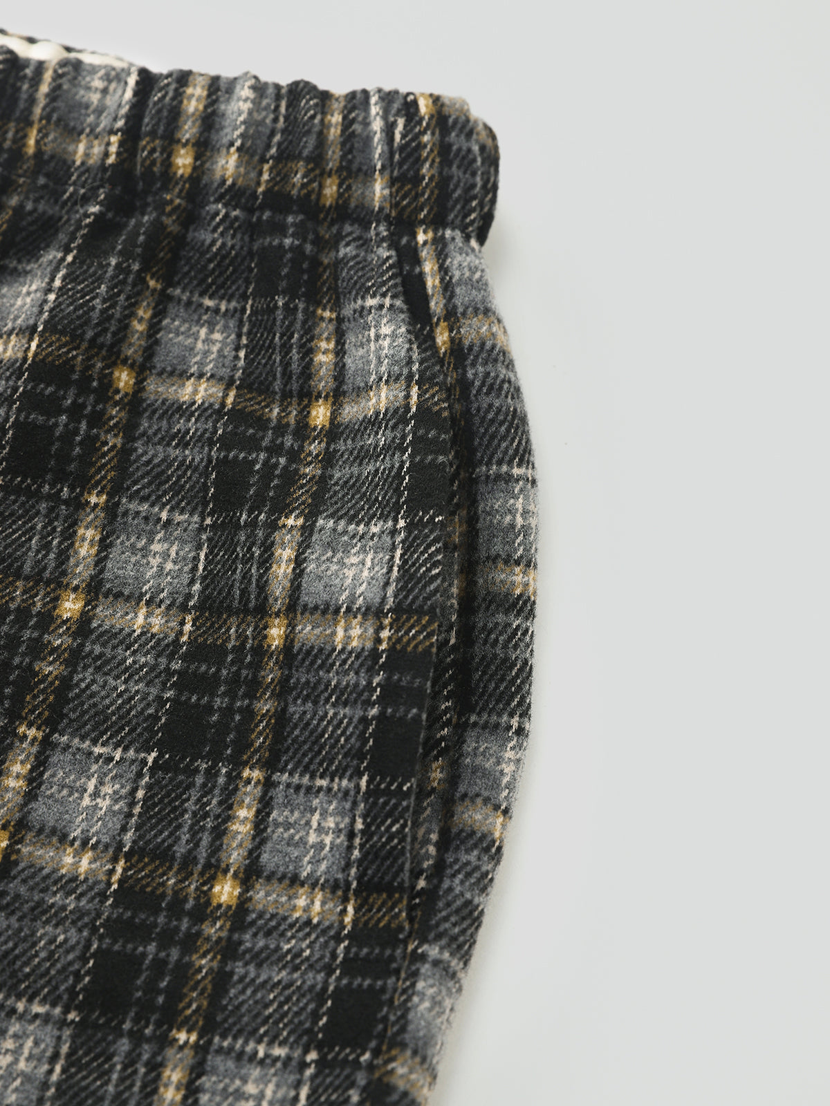 Slumber Check Pants - Charcoal Haze
