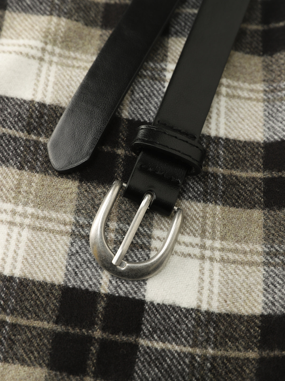 Gridlock Capri Pants - Sandstone Check