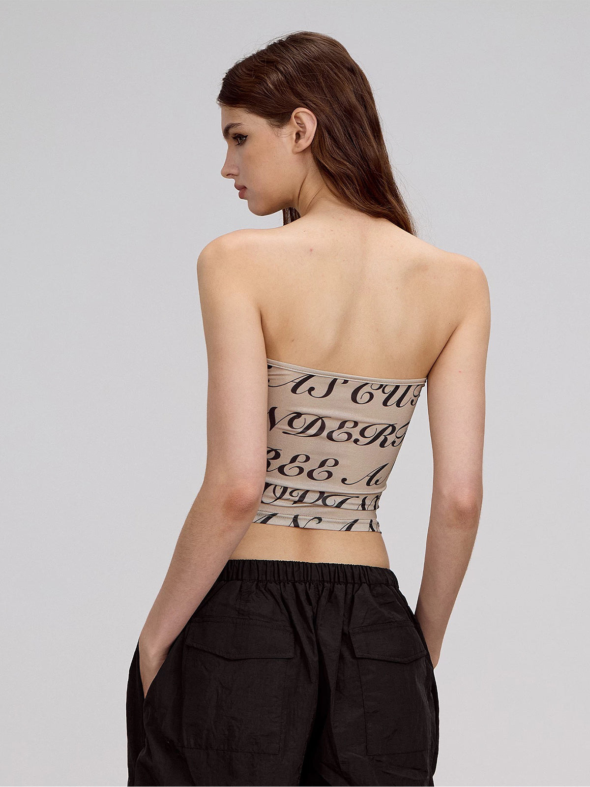 Love Letter, No Reply Top - Ink Beige