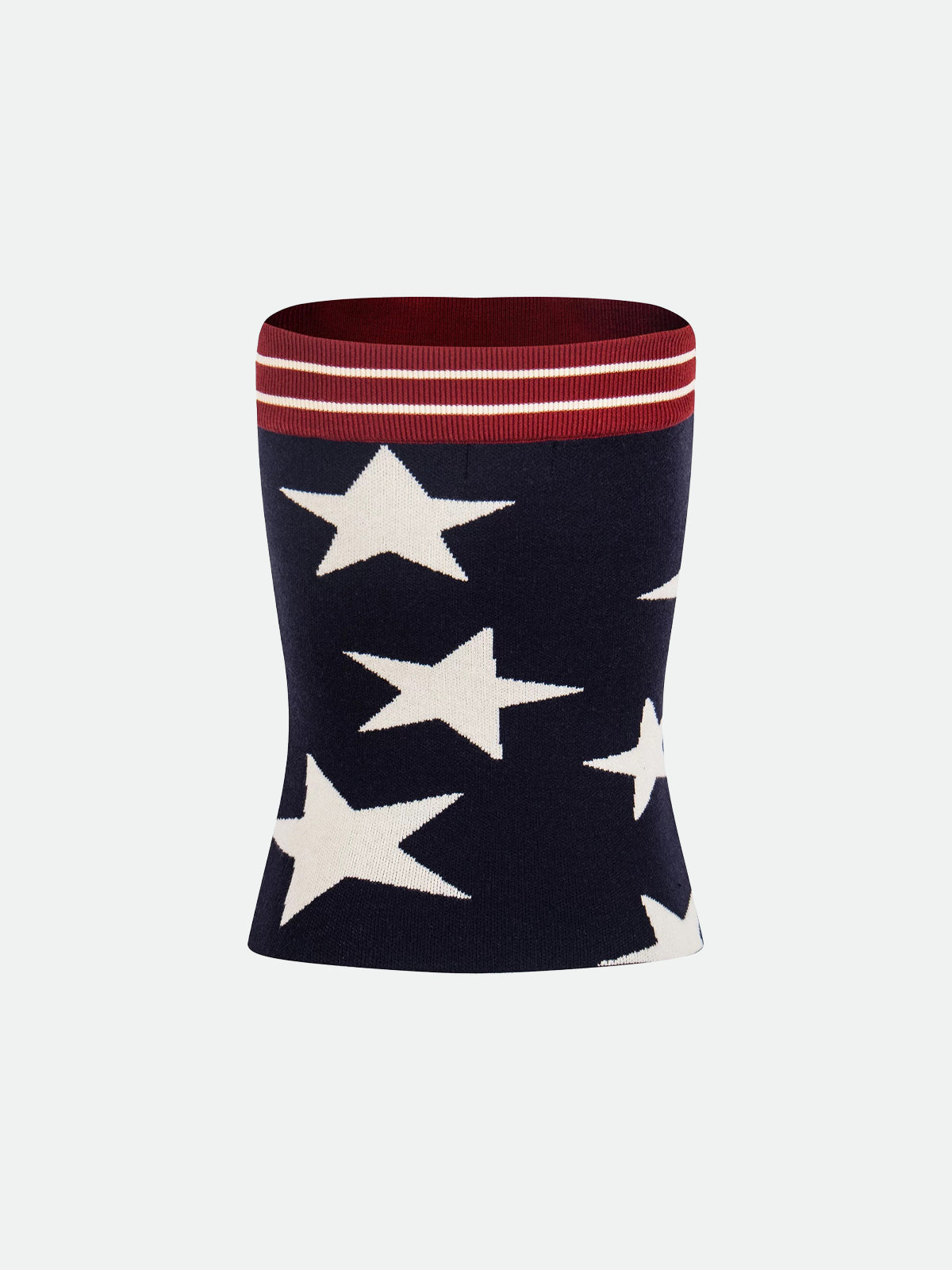 Miss Liberty Lost Her Patience Top - Navy Star