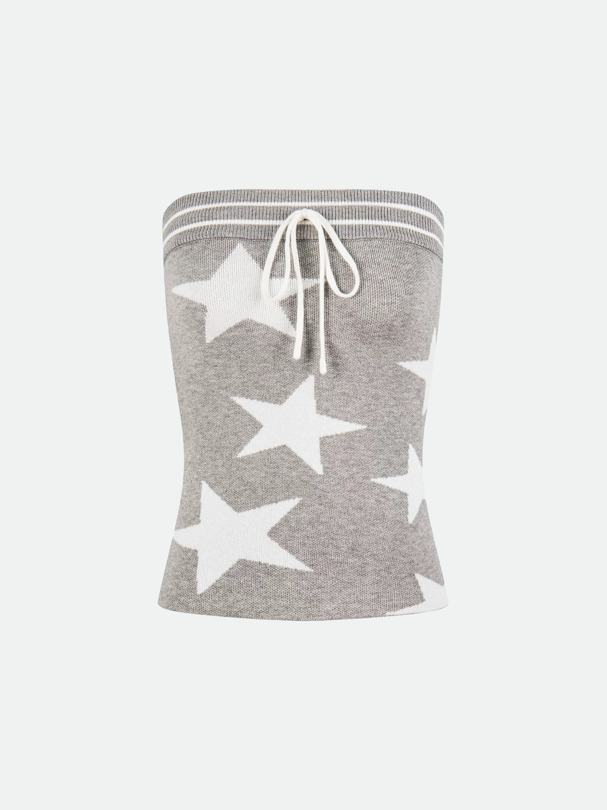 Miss Liberty Lost Her Patience Top - Grey Star