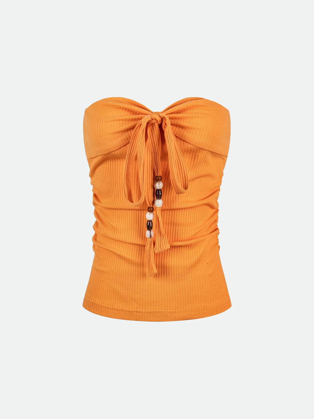 Too Hot for Traditions Top - Sunset Orange