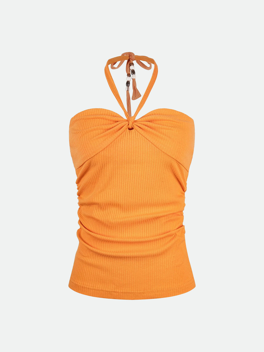 Too Hot for Traditions Top - Sunset Orange