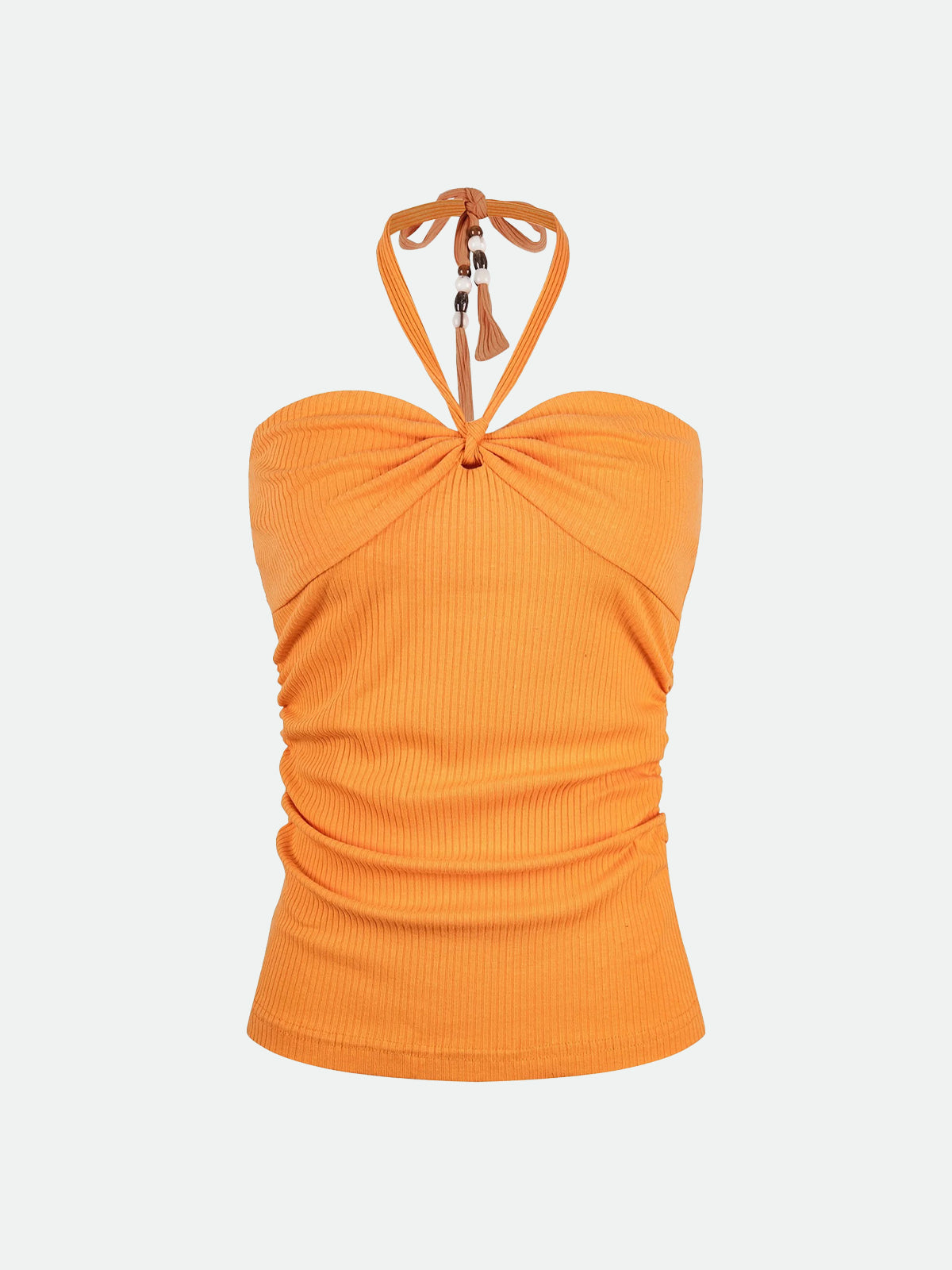 Too Hot for Traditions Top - Sunset Orange