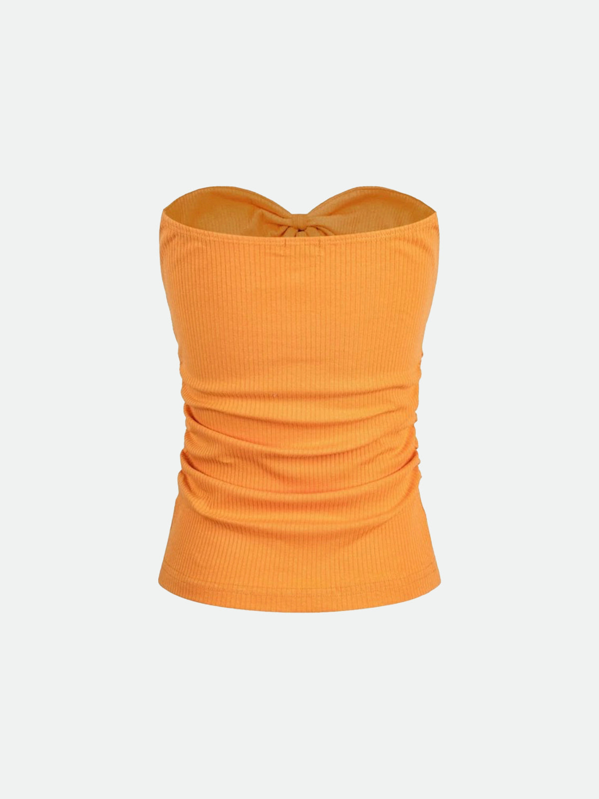 Too Hot for Traditions Top - Sunset Orange