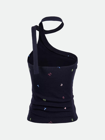 Innocent Until Styled Top - All Black