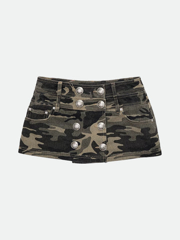 Little Threat Waist Belt - Olive Green