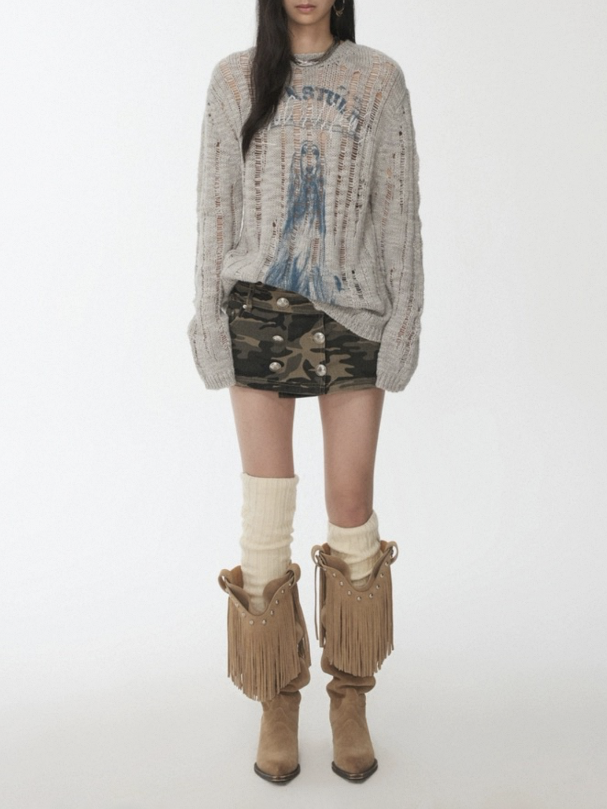 Little Threat Waist Belt - Olive Green