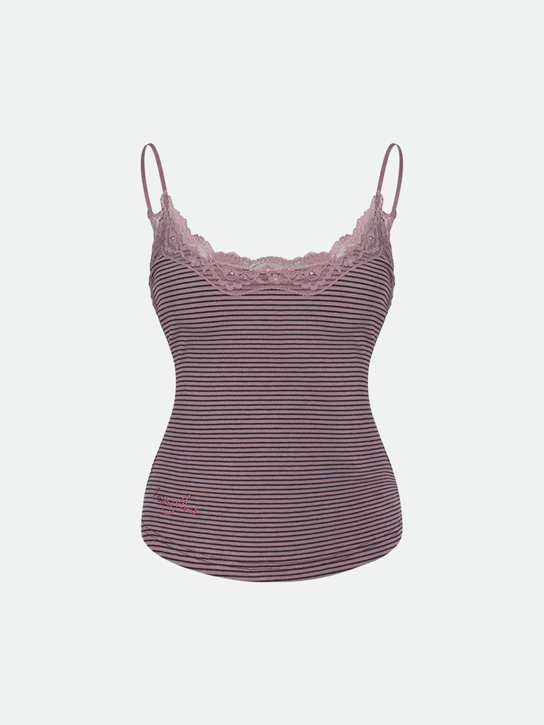 Handle Feelings Lightly Top - Striped Pink