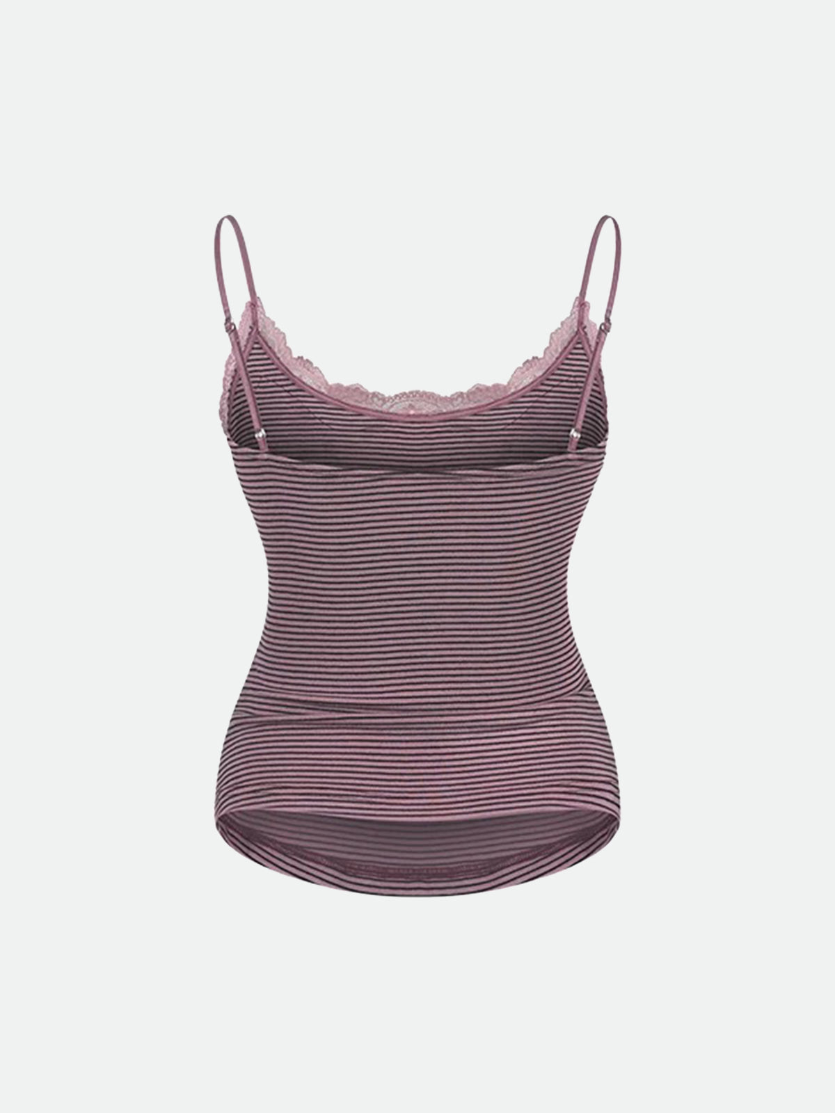 Handle Feelings Lightly Top - Striped Pink