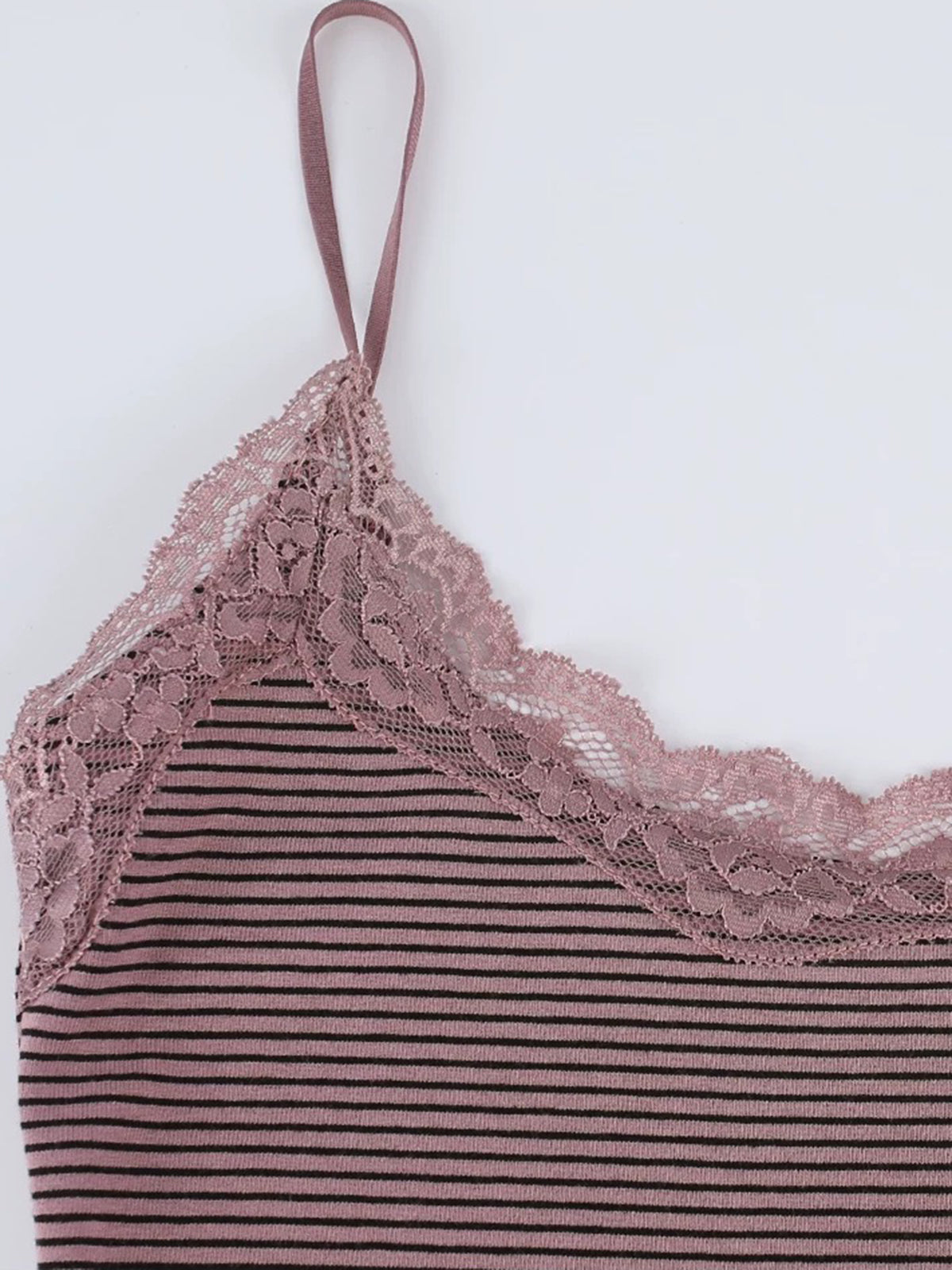 Handle Feelings Lightly Top - Striped Pink
