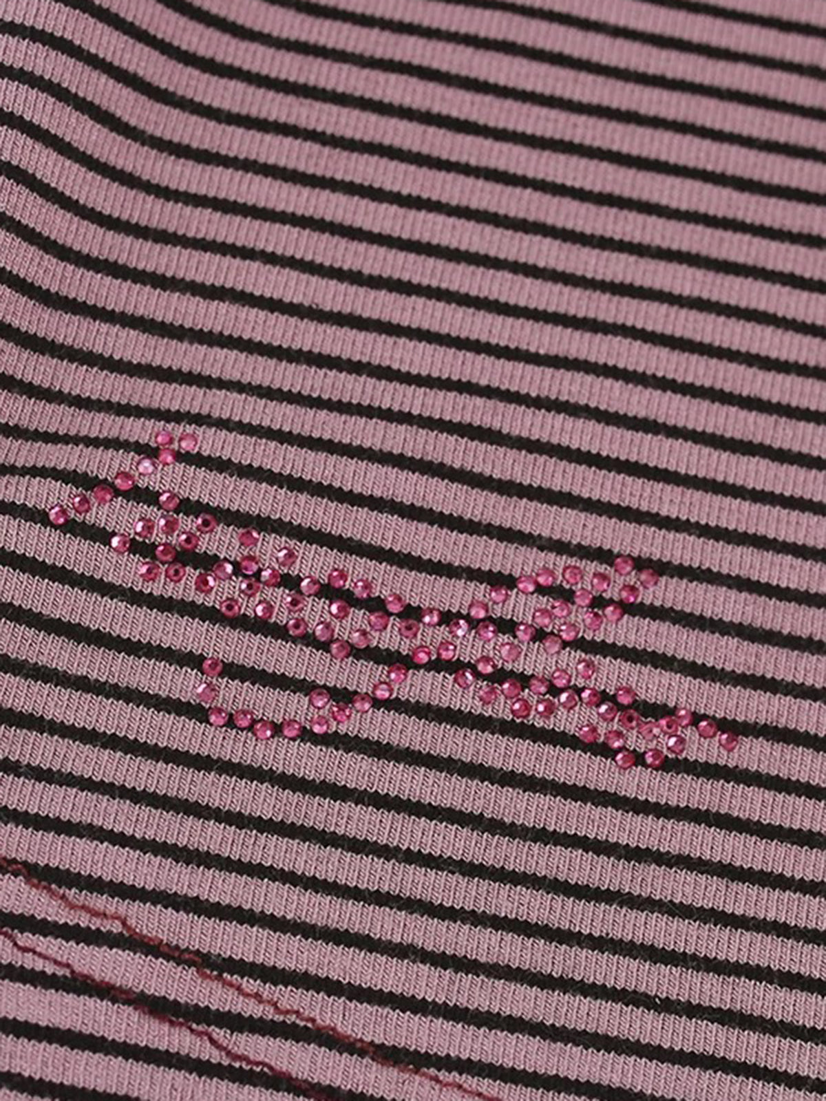 Handle Feelings Lightly Shorts - Striped Pink