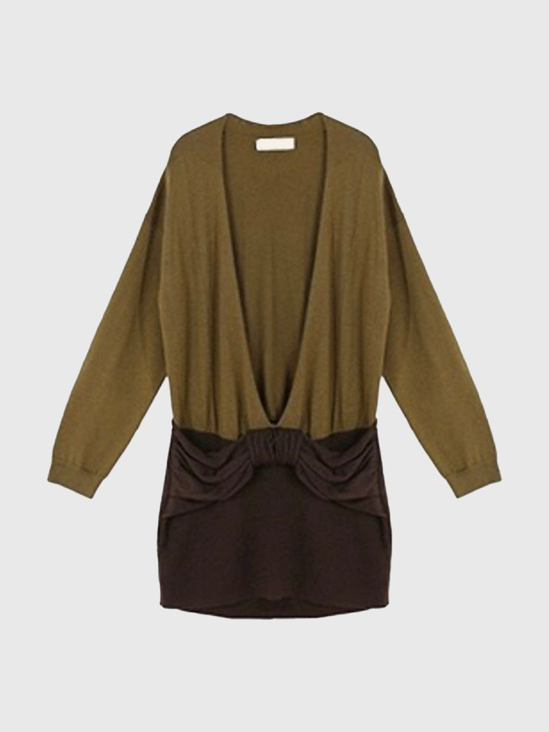 Maybe Later Cover Dress - Dust Olive