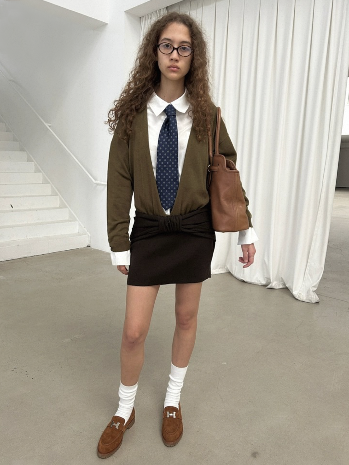 Maybe Later Cover Dress - Dust Olive