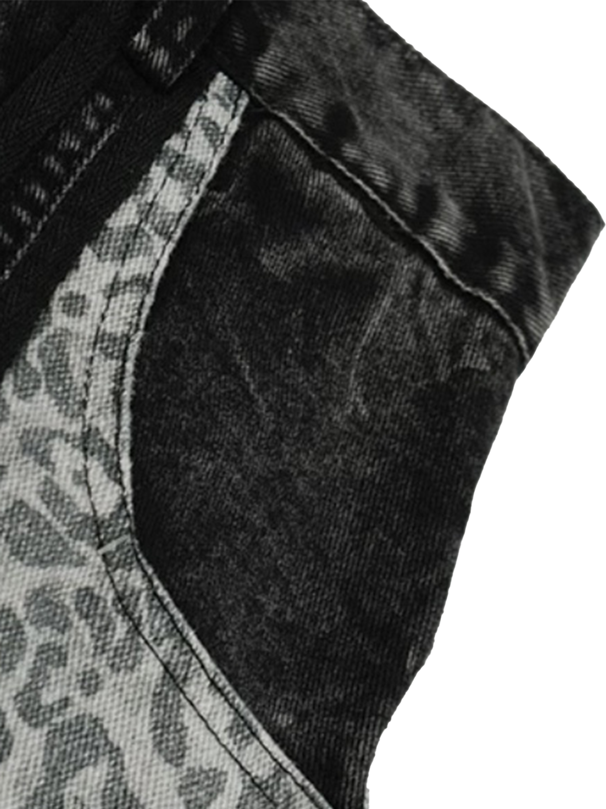 Feral Posture Pants - Black Leopard