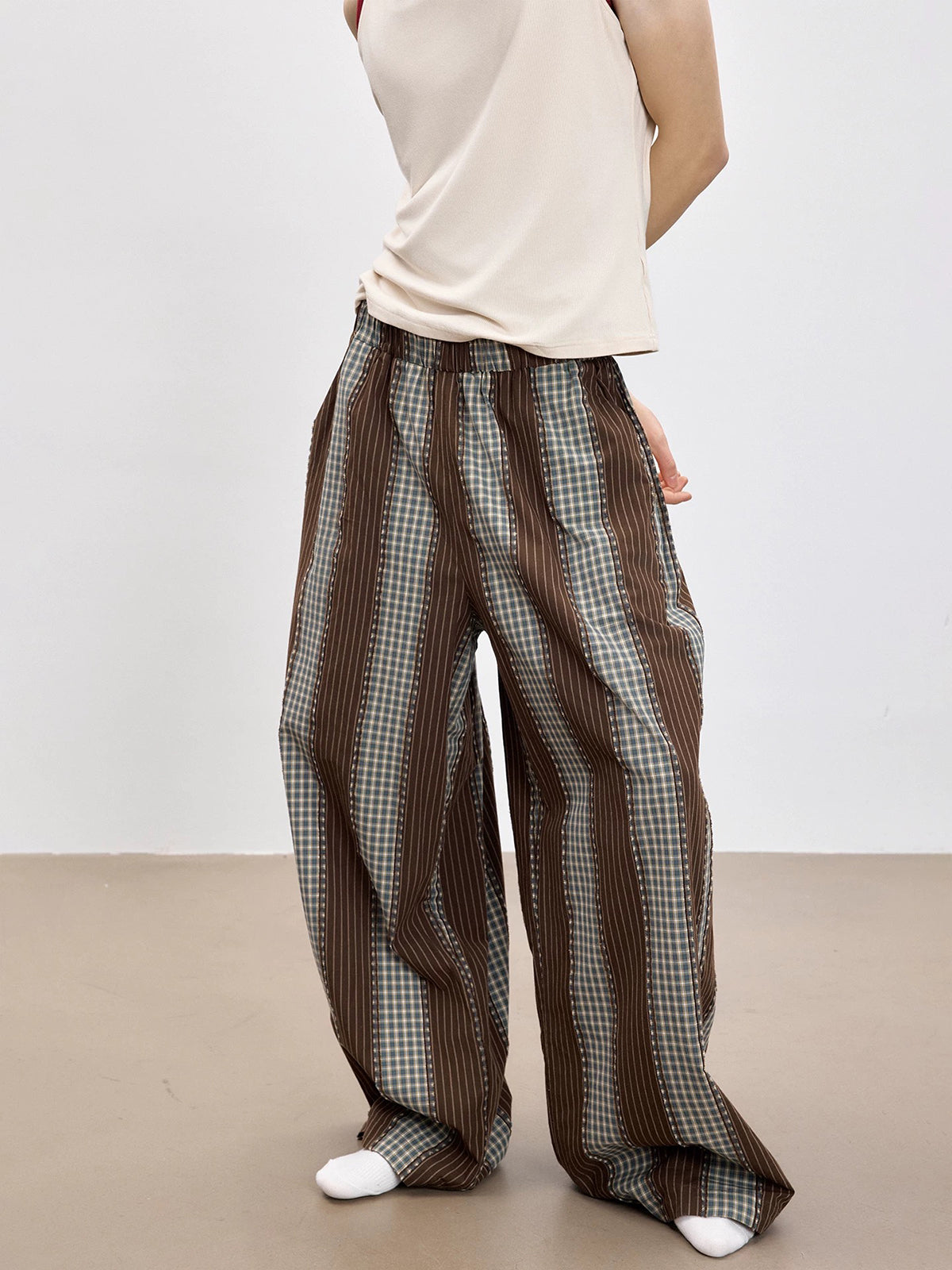 Pattern Recognition Pants - Green Brown