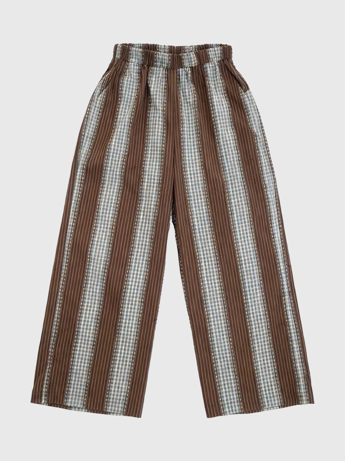 Pattern Recognition Pants - Green Brown