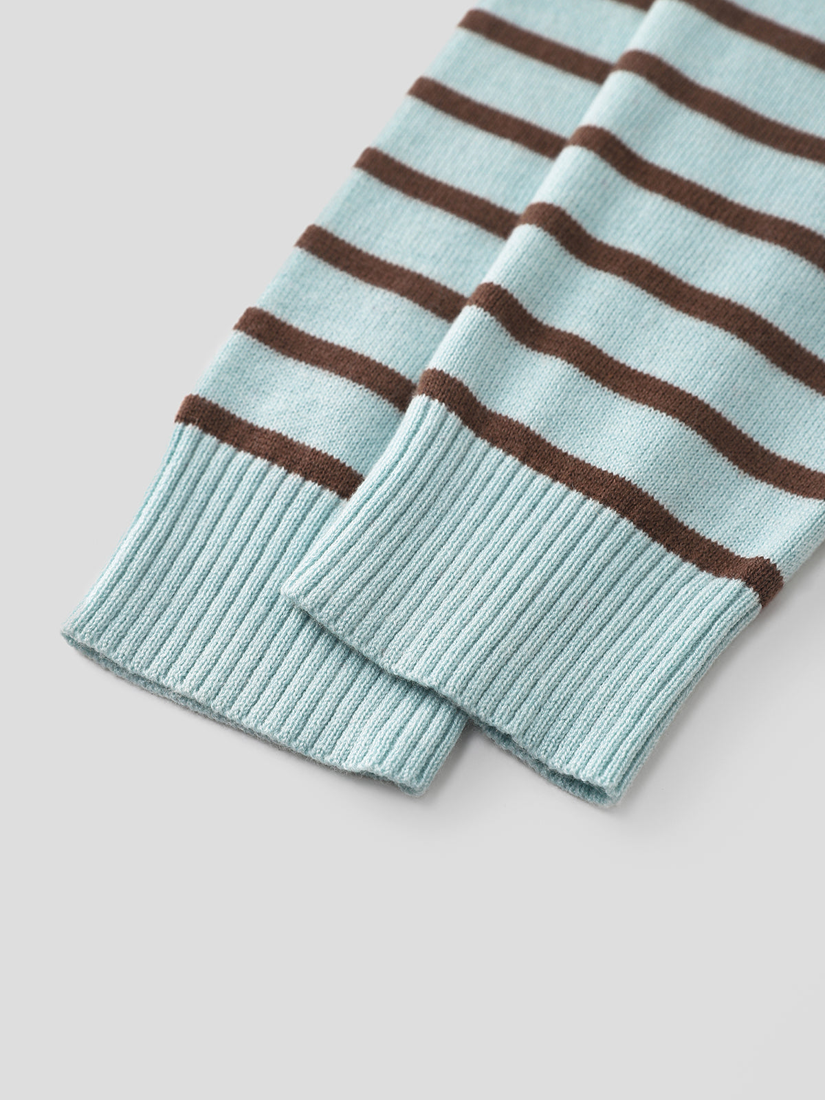 Fake It Till U Knit Sweater - Baby Blue