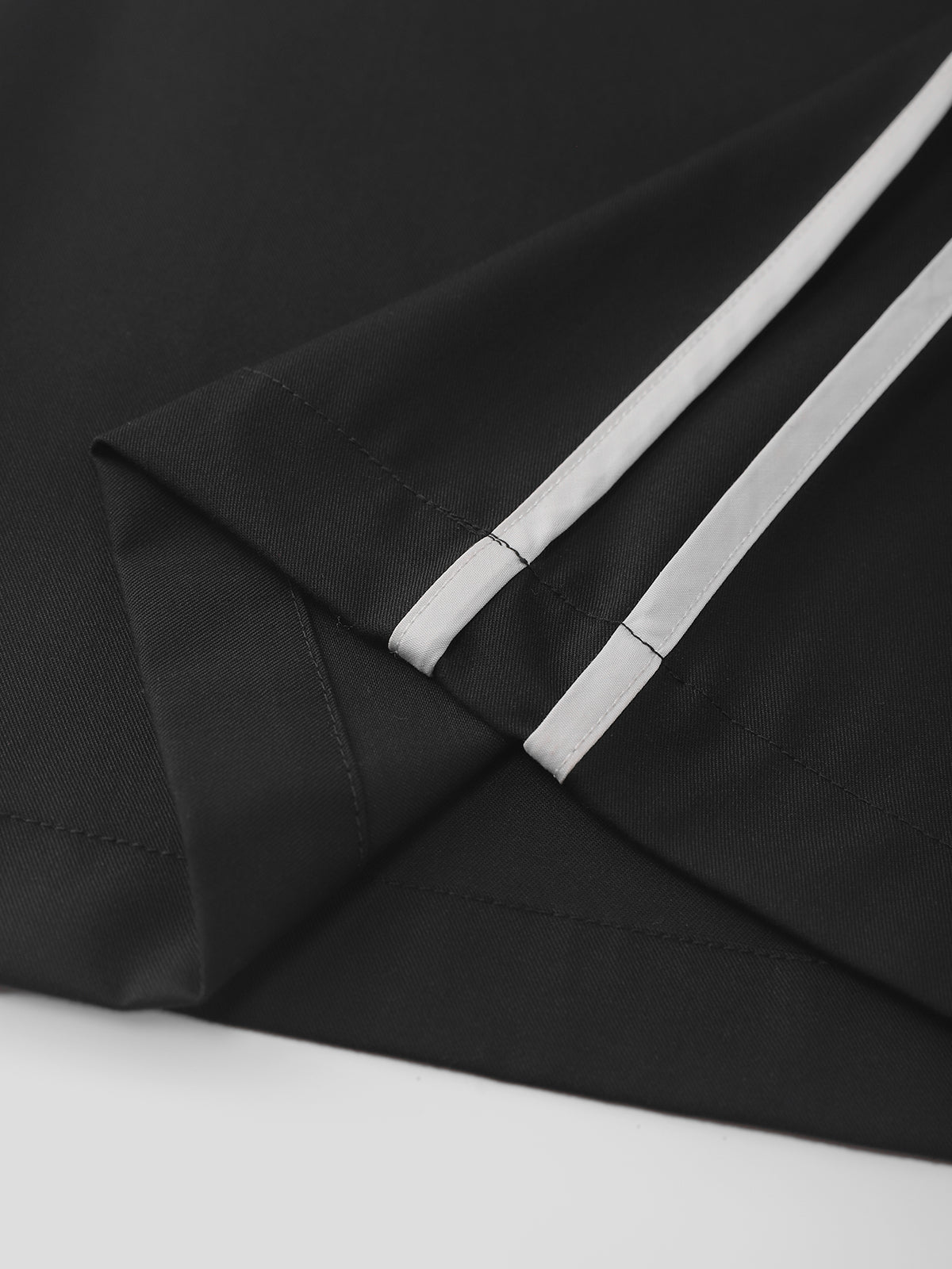 Double Stripe Daily Pants – Black