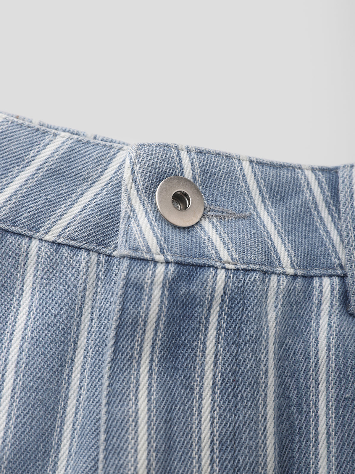 Pinstripe Denim Jeans - Classic Indigo