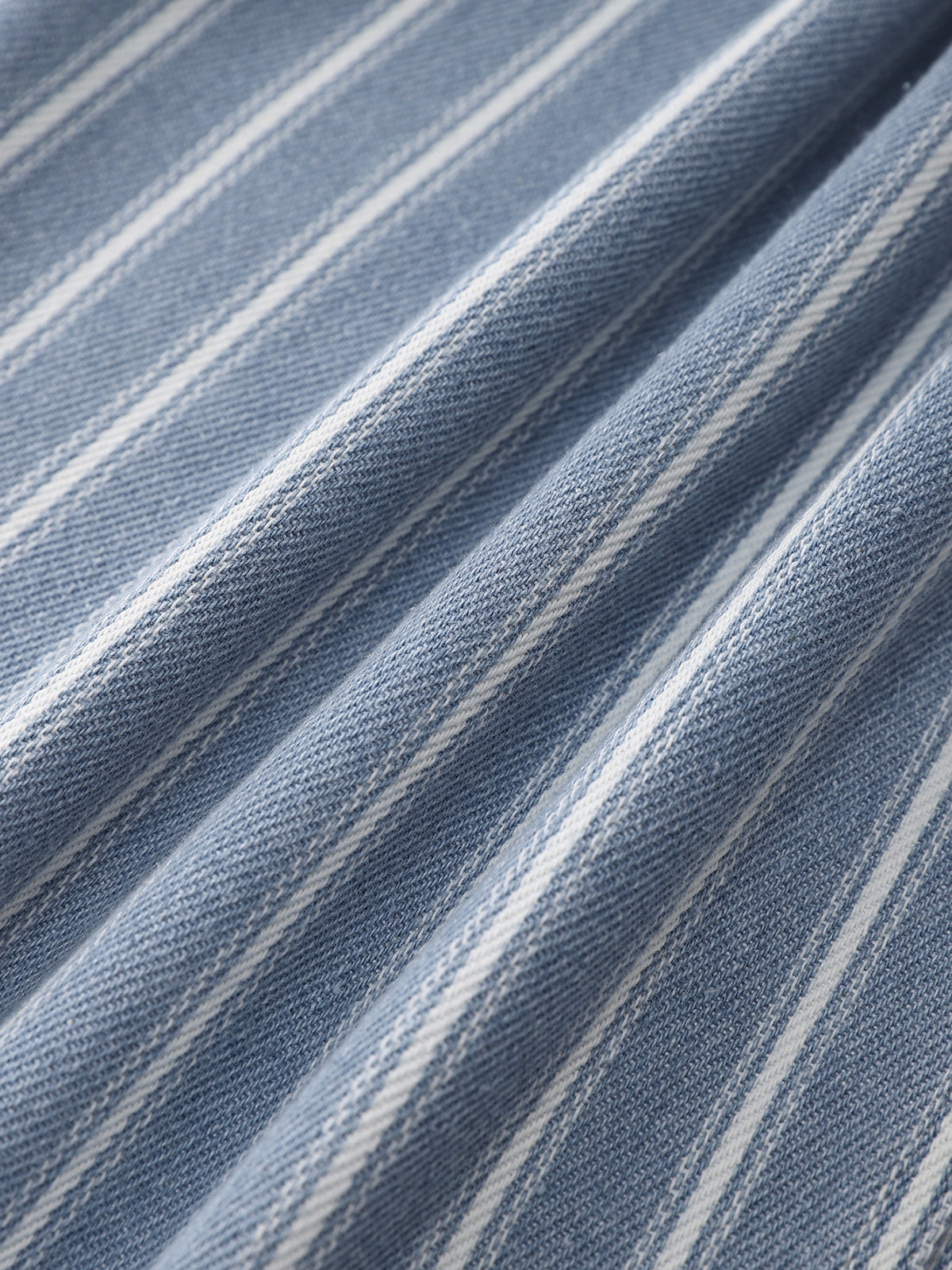 Pinstripe Denim Jeans - Classic Indigo