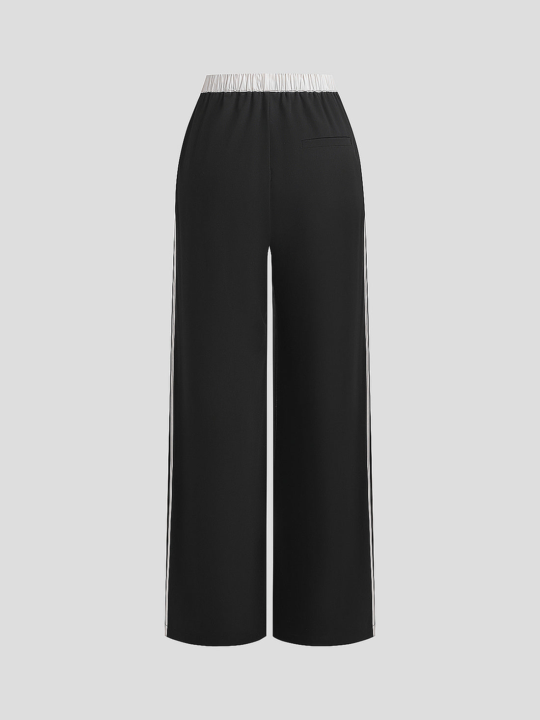 Double Stripe Daily Pants – Black