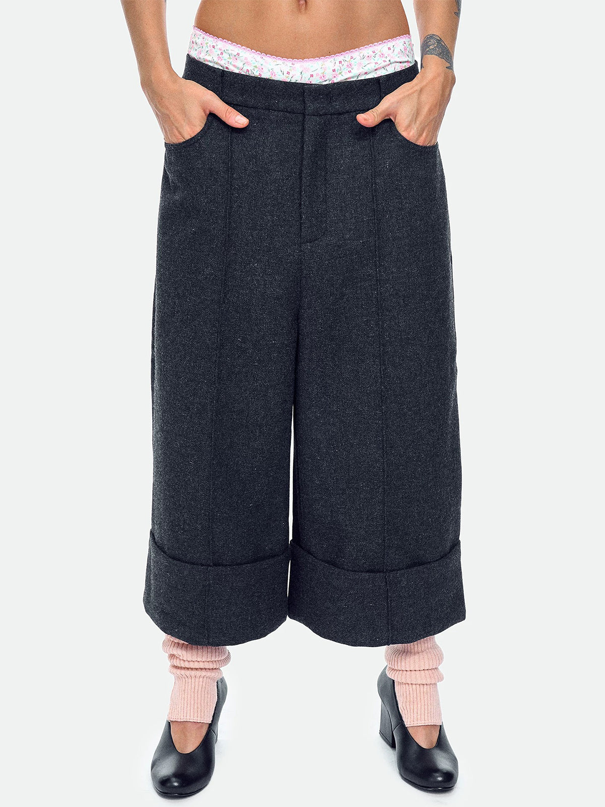 Desk Exit Pants – Charcoal Wool
