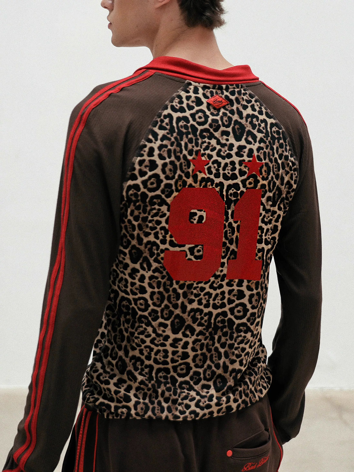 Lucky 91 Polo – Leopard Rouge