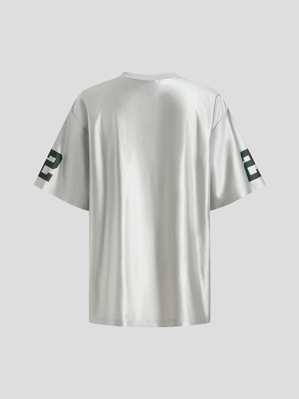 Fruit Jam Jersey Tee - Silver & Olive