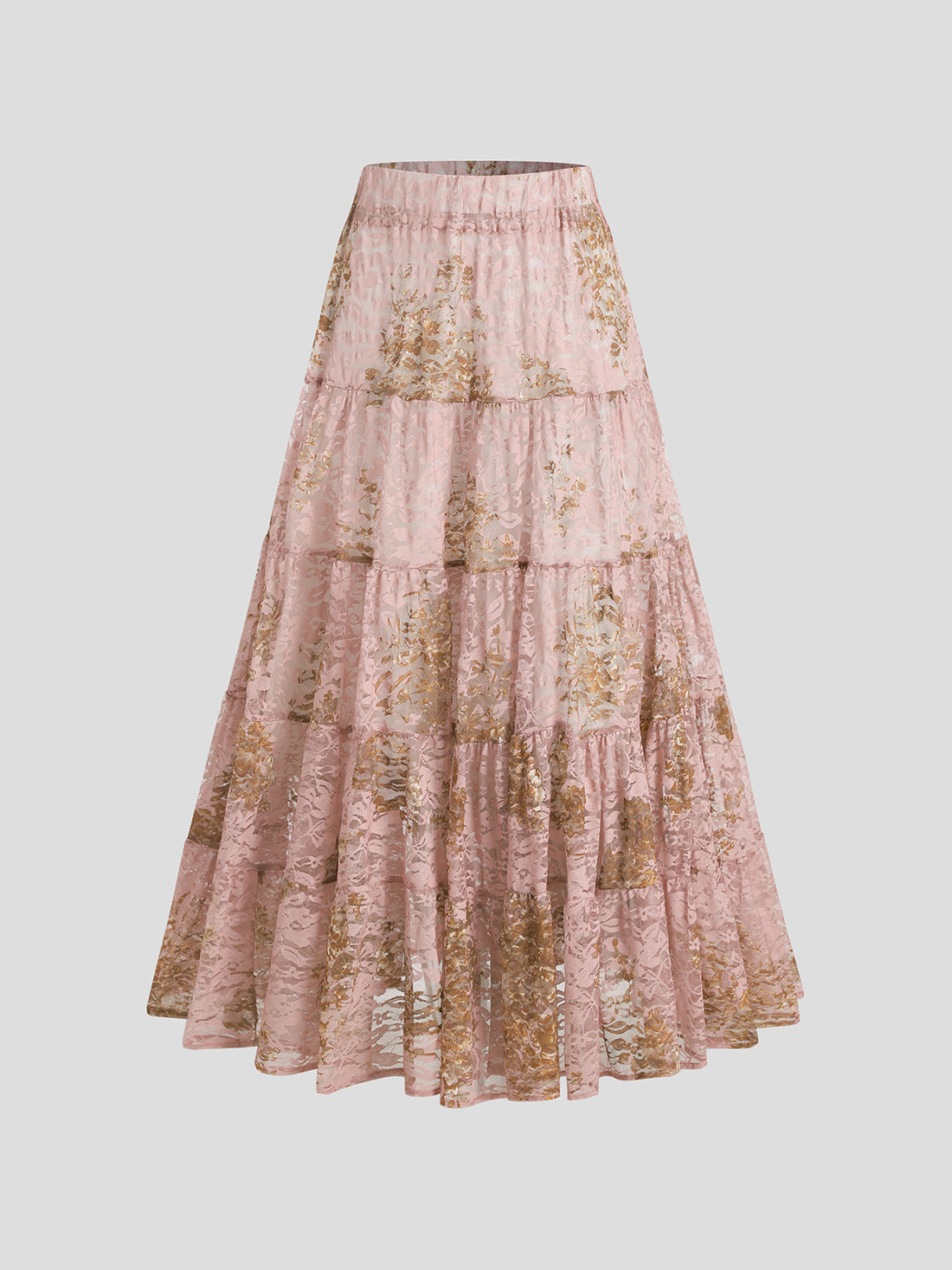 Gypsy Stitch Skirt - Blush Dune